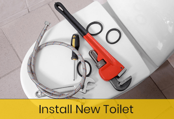 Install New toilet